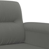  4-dijelni set sofa s jastucima tamnosivi od mikrovlakana | Eponuda.ba