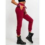 BASIC Feel Good Sweatpants-RV-DR-5040.04X-burgundy | Shoptok.si