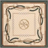 Šali & Rute 90X90cm Printed Square Foulard Bež