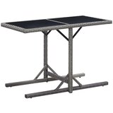  Vrtni stol antracit 110 x 53 x 72 cm stakleni i poliratan Cijene
