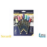 SECURIT Set kreda markera (Više boja, 7 Kom., 1 mm - 2 mm) | shoptok.hr