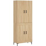  Visoka komoda hrasta sonome 69,5x34x180cm od konstruiranog drva | Eponuda.com