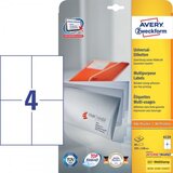 Avery Zweckform Univerzalne etikete 105 x 148 mm, 10/1 Cene