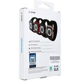 X-ONE Ovitek X-ONE Dropguard - za Apple Watch serije 7/8/9 41mm črn | Shoptok.si
