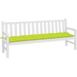  Jastuk za vrtnu klupu jarkozeleni 200x50x7 cm od tkanine Oxford | shoptok.hr