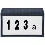  led solarni kućni broj numero LED/3,7V 6000K 1200 mah IP44 crna Cene