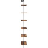  Polica 6 razina 60 x 24 x 203 cm Konstruirano drvo Staro drvo | shoptok.hr