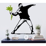 Wallity zidna dekoracija Moss-Flower Gang, 70x69cm, Crna | ePonuda.com