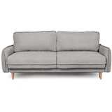 Bonami Selection Siva sklopiva sofa od bouclé tkanine 215 cm Patti – Cijene