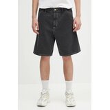 Carhartt WIP Simple Kratke hlace black heavy stone wash | Shoptok.si