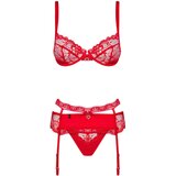 Obsessive Seksi komplet Heartina rdeč | Shoptok.si