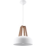 Nice Lamps Bela viseča svetilka Olla Cene