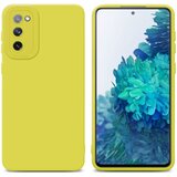  Ohišje, združljiv s Samsungom v tekoči rumeni barvi - zaščitni pokrov iz fleksibilnega silikona TPU, (20603867) | Shoptok.si