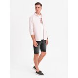 Ombre Men's classic cut denim shorts - black | shoptok.hr