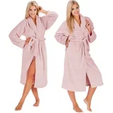 Ženski kopalni plašč Sally Powder Pink