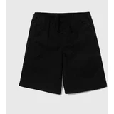 Vans Otroške kratke hlače RANGE ELASTIC WAIST SHORT II BOYS črna barva