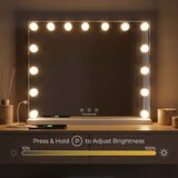  Toaletno ogledalo s LED rasvjetom Hollywood Glimma Deluxe InnovaGoods 15 Žarulje | shoptok.hr