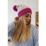 Kesi Cap with fleece Bibiana K264 black + beige | shoptok.hr