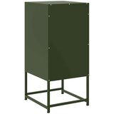 vidaXL Nočna omarica 2 kosa olivno zelena 36x39x78 cm jeklo | Shoptok.si