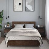  Noćni ormarići 2 kom boja hrasta 40x40x55 cm konstruirano drvo Cijene