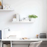  Polica na zidu Bijeli mramor 80 x 23 5 x 4 cm Konstruirano drvo | shoptok.hr