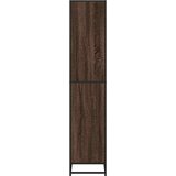 vidaXL Polica za knjige smeđi hrast 80,5x35x170,5 cm izrađeno drvo | shoptok.hr