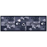  Kuhinjski tepih s uzorkom kave perivi plavi 60 x 180 cm | shoptok.hr