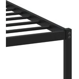  Metalni okvir kreveta bez madraca boja hrasta 120x200 cm | shoptok.hr
