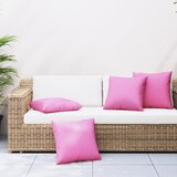 vidaXL jastučići 4 kom Ružičasti 40x40 cm Tkanina | shoptok.hr