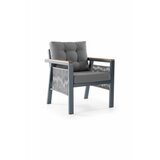 Hanah home baštenska garnitura lilyum 3+1+1+2 grey | Eponuda.com