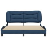  Okvir za krevet bez madraca Hvar plavi 160x200 cm od tkanine | Eponuda.com