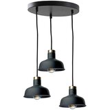  Crni luster na sajli HEBE 3xE27/60W/230V | Eponuda.com