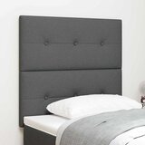  LED glava kreveta s LED trakama Tamno siva 80 cm tkanina Cijene