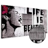  Slika - Banksy: Life is Beautiful 100x40 Premium Print | shoptok.hr