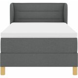  s opruga kutije Tamno siva 90 x 190 cm tkanina | shoptok.hr