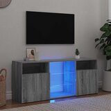 TV ormarić s LED svjetlima boja hrasta sonome 120x30x50 cm | shoptok.hr