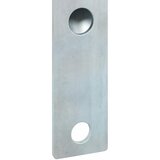  Držač za zastavu Srebrno 15 x 3 x 0,35 cm Čelik | shoptok.hr