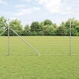 vidaXL travna ograja 1,4x50 m pocinkano jeklo Cene