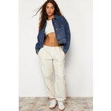 Trendyol Dark Blue More Sustainable Pocket Detailed Denim Jacket Cijene