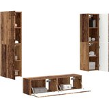 3 pcs Star les - - Rjava - 56.59 - 30 x 31 x 60 cm - 2025-vidaXL-Uvoz_2 | Shoptok.si