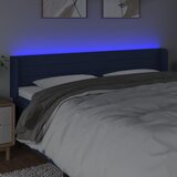  LED uzglavlje plavo 183x16x78/88 cm od tkanine | Eponuda.com