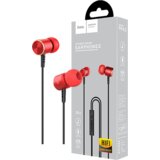 hoco. Slušalice sa mikrofonom, 3.5 mm,dužina kabela 1.2 met,crvena – M42 Ice rhyme MIC, RD | Eponuda.ba