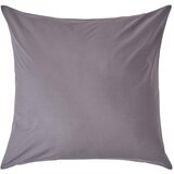 HOMESCAPES temno siva prevleka za blazino iz egipčanskega bombaža z 200 nitmi, 80x80 cm, (20750957) | Shoptok.si