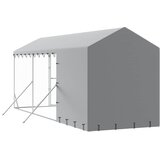  Vanjski kavez za pse s krovom srebrni 2x6x2,5 m pocinčani čelik | shoptok.hr