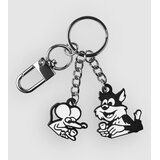Carhartt WIP Coffee Break Keychain black / white Cene