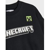 Sinsay Pamučna crewneck majica s vezom Minecraft | shoptok.hr