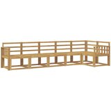  Set vanjskih sofa 6 kom. Bijela Čvrsto drvo akacije | Eponuda.com