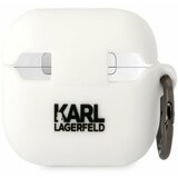 Karl Lagerfeld Airpods Pro 2 White Ovitek Bela | Shoptok.si