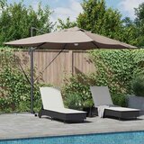  Suncobran Sivo-smeđa 351 x 250 x 253 cm Poliester i aluminij | Eponuda.ba