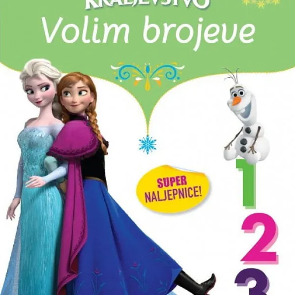 EGMONT GLOBAL PRESS Frozen - Volim brojeve Cijene